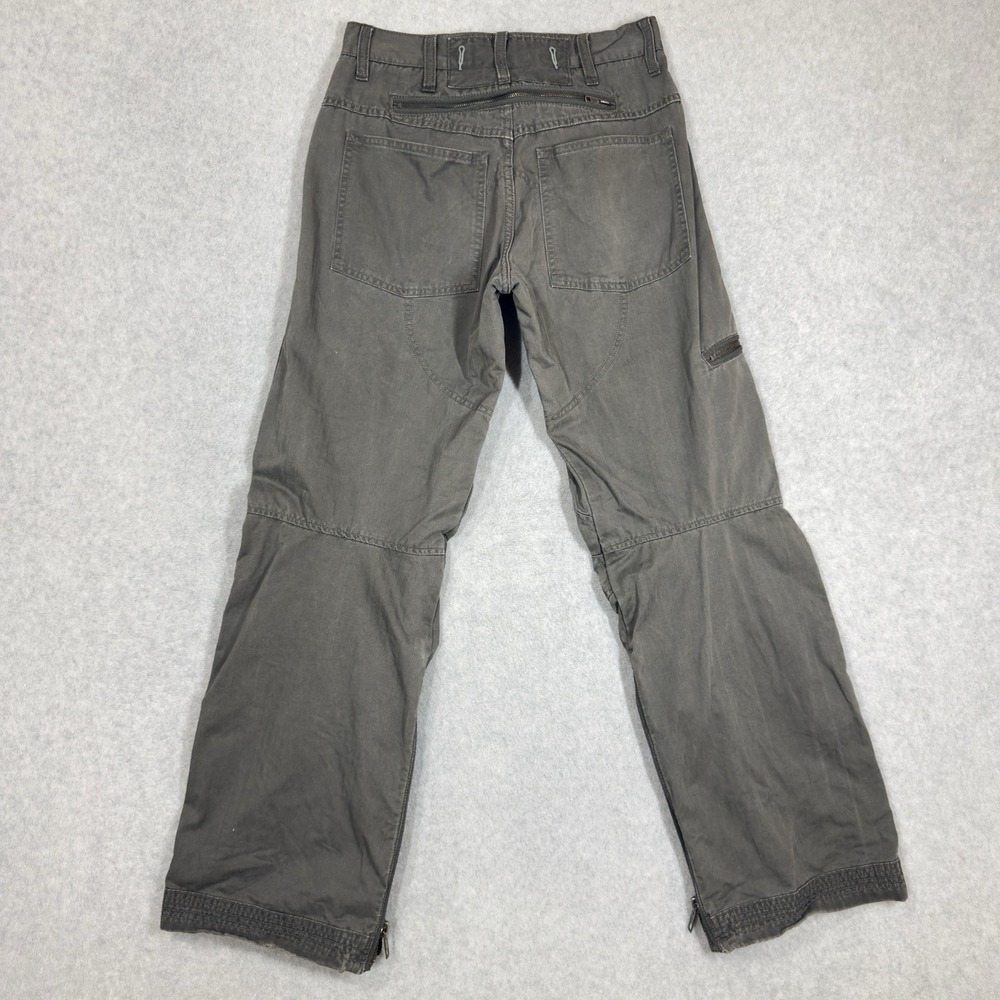 G-Star Raw SC ARMY ELWOOD Pants Mens 28x32 Gray Cargo Utility Knife Pocket - Picture 4 of 8